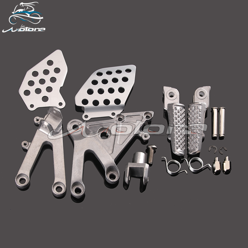 

Front footpegs Foot pegs Footrest Pedals Bracket For CBR600RR CBR 600RR F5 2003 2004 2005 2006 03 04 05 06