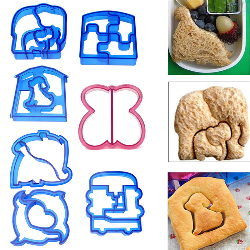 3 St/ück Schokolade Kuchen Brot Silikonform f/ür Seife Kekse