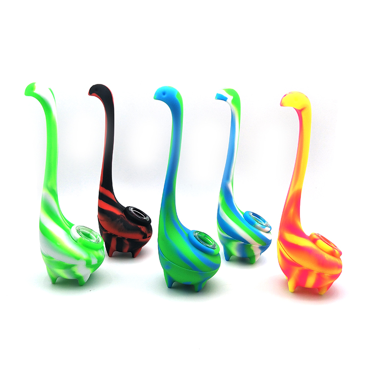 

silicone Ness monster water pipe oil rig silicone nector collector kit oil rig glass bong hookah hose silicon hookah pipe bubbler
