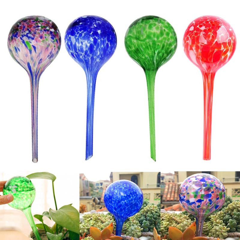 

outdoor garden automatic control plant watering equipment glass bulb watering decoration garden indoor plant dripping portable tool