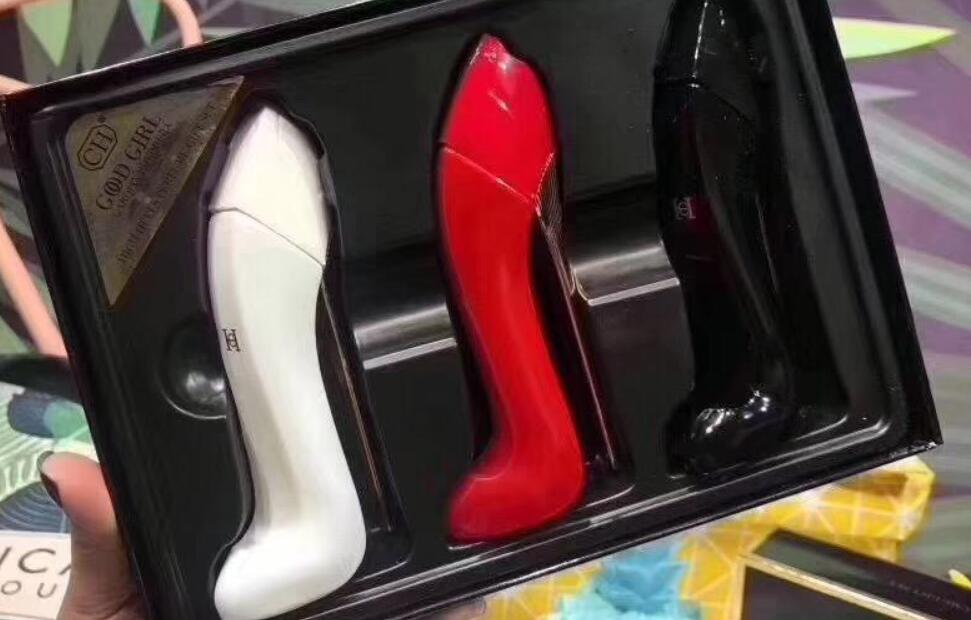 

Top quality ! Creative RED High Heels Eau de Parfum 25ml 3pieces in one set long lasting and high fragance free ship