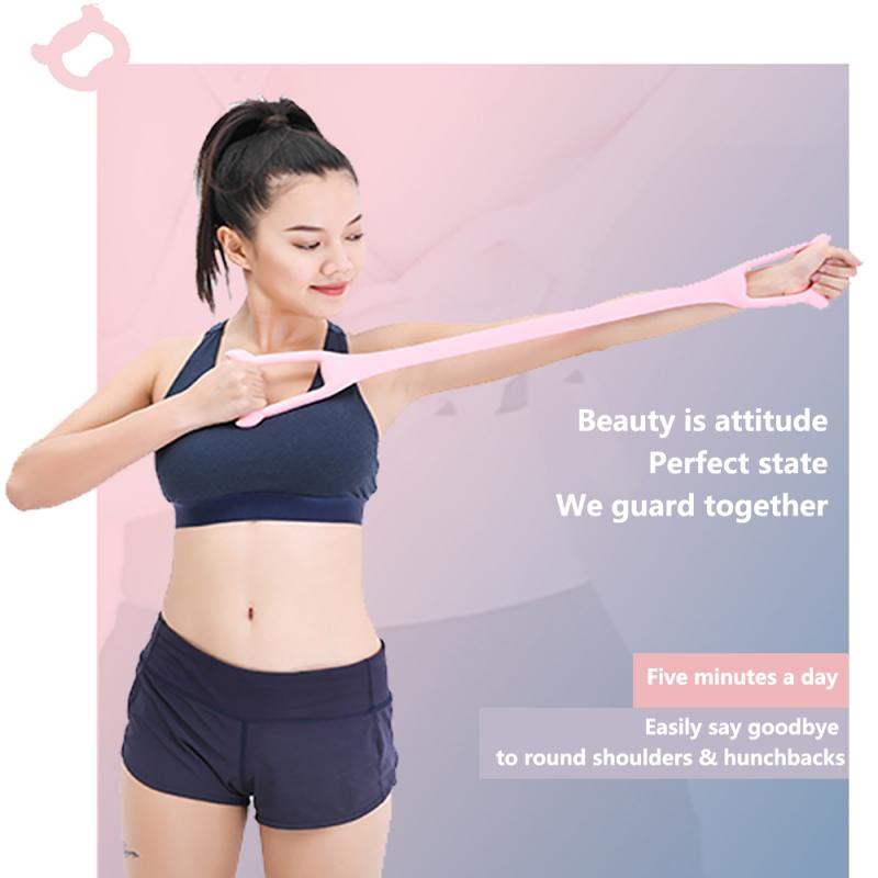 

Rally Elastic Belt Tension Belt Fitness Elastic Rope Tension Rope Yoga Female Buttocks Practice Back Thin Stomach, Red