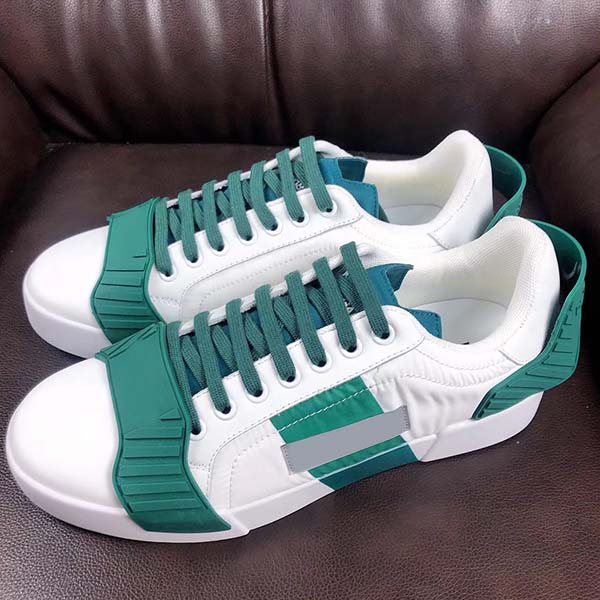 

Top Quality Casual Shoes Classic cowhide Women Men Sneakers Round Head Lace up Vacuum Flat Shoe Size 35-46 With box, Black