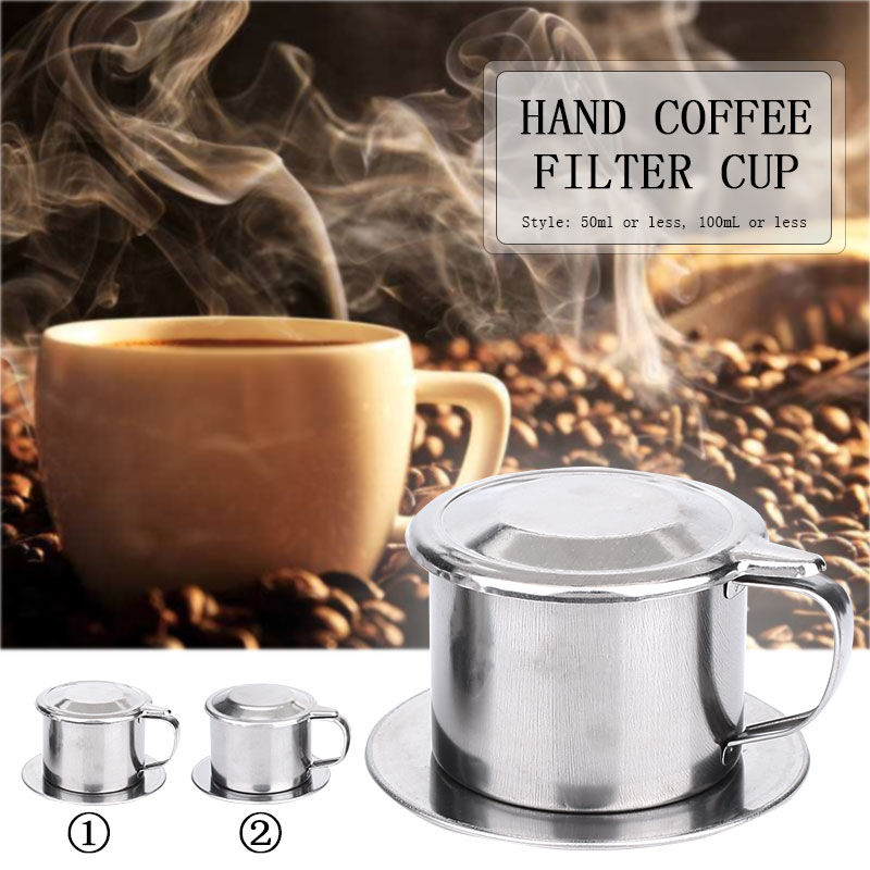 Kaffee Infuser Set, Vietnamesischer Kaffeefilter Set Kaffeemaschine Topf