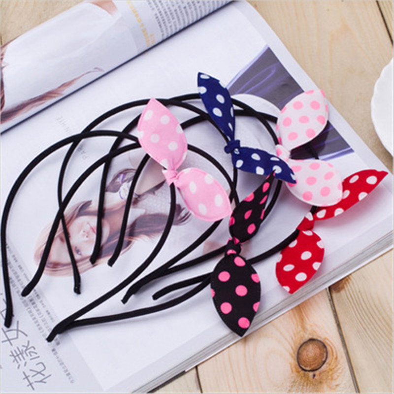 

3pcs Child Hairband Cross Knot Turban Bandage Hair Accessories Dots Bow Sweet Girls Headband Bandanas Colorful Children Hairhoop, 25-2