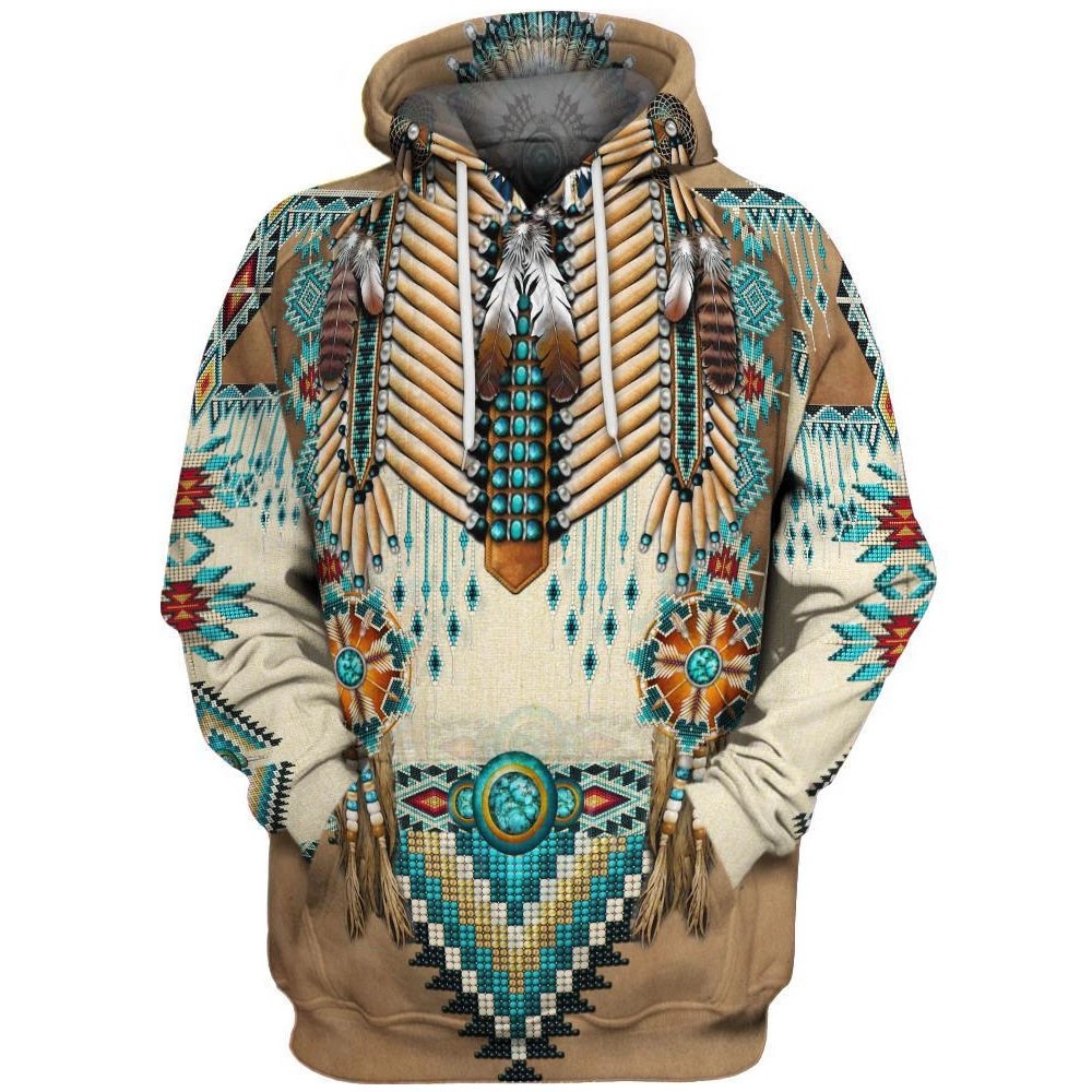 

JAYCOSIN Men 3D Vintage Ethnic Style Print Hooded Streetwear Hip Hop Casual Pullover Long Sleeve Hoodie Blouse Sweatshirt #45, As pic