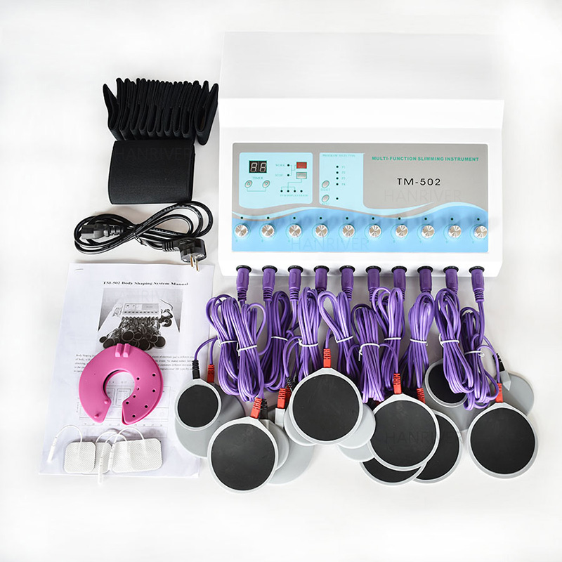 

tm502 weight loss ems muscle stimulator electro stimulation machine russian waves ems electric muscle stimulator dhl ups free