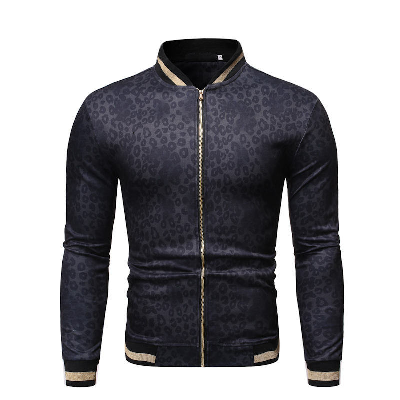 

Men 3D Digital Printing Casual Coat, Jacket Men', Men' Wear Clothes, Tops Men', Spring Men' Wear, Black