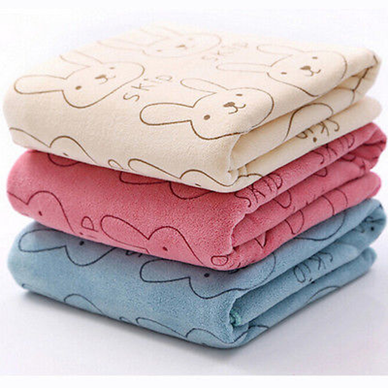 

New Fashion Children Towel Cotton Baby Towels Washcloth Bathing Feeding Face Towel, Pink