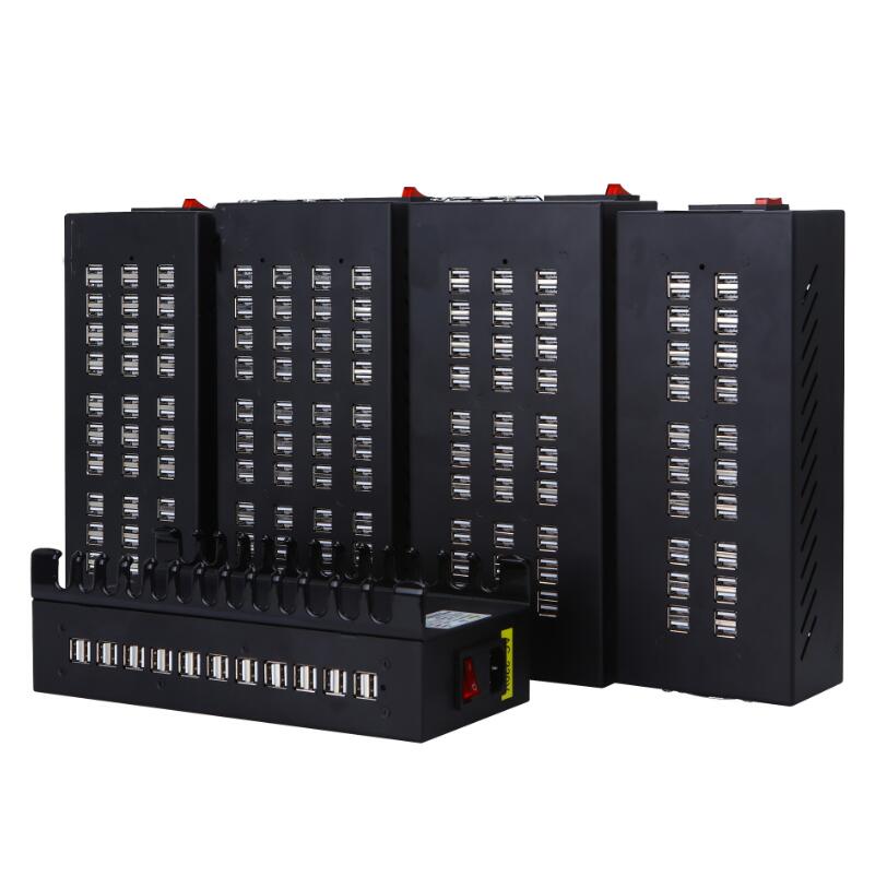 

High Power 22 Ports USB Charger 40 60 Ports Multi Charger 80 Port USB Hub 100 Ports Charging Station For Phone tablet PC