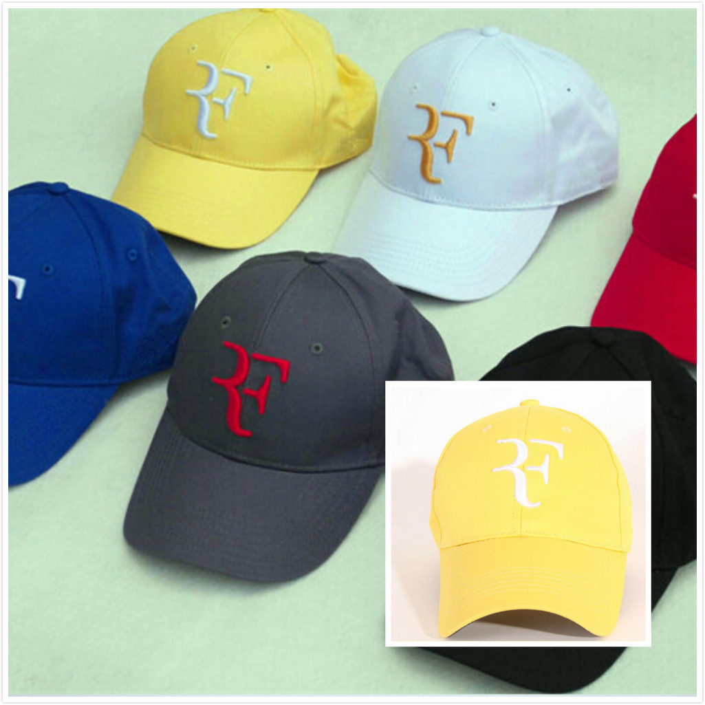 

Tennis Caps Roger federer Men Summer Cool Mesh Caps Roger Federer RF Tennis Fans Caps Cool Summer Baseball, Ivory
