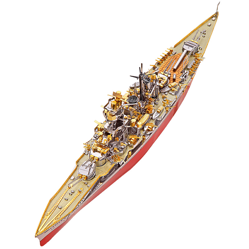 

Piececool 3D metal puzzles DIY cool boy toy and gift the kongou battleship model difficul assembly