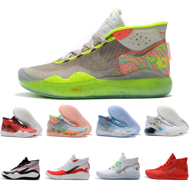 

2020 Cheap ZOOM KD Kevin Durant 12 XII Cant Jump Dub Nation 90S KID Colorway Elite For Mens Basketball Shoes Athletic Sport Sneakers 40-46, 001