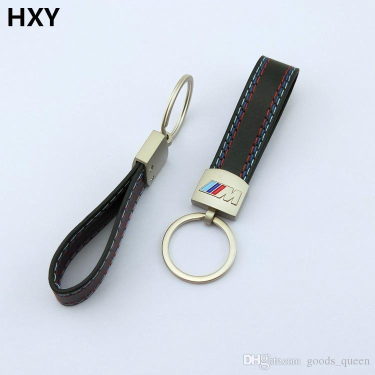 BMW /'Motorsport/' E21 Real Leather Keyring Fob Key High Quality,