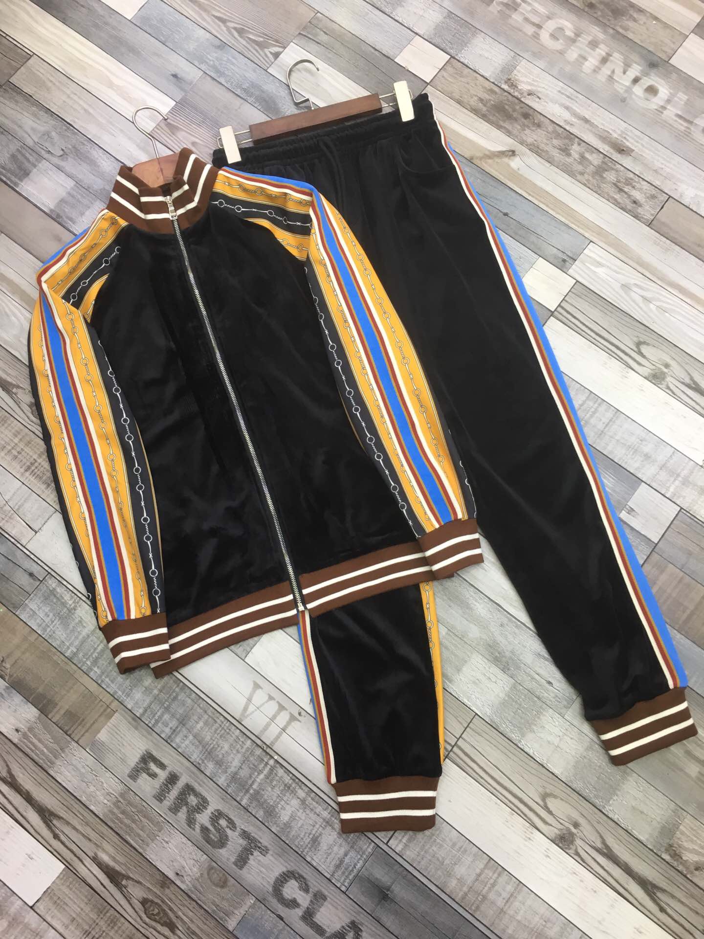 mens velvet tracksuits online