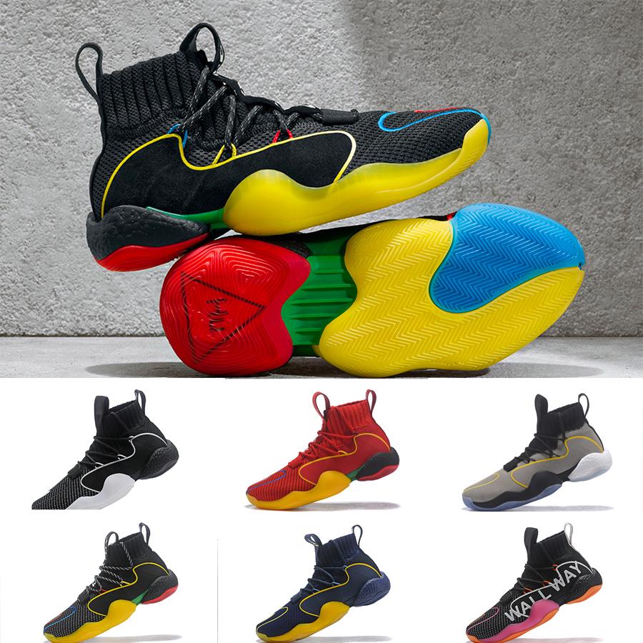 

2019 new basketball shoes James Harden shoes VIP Pharrell X Crazy BYW MVP Gratitude Empathy Fashion Originals wall Way Sports shoes, Color 4