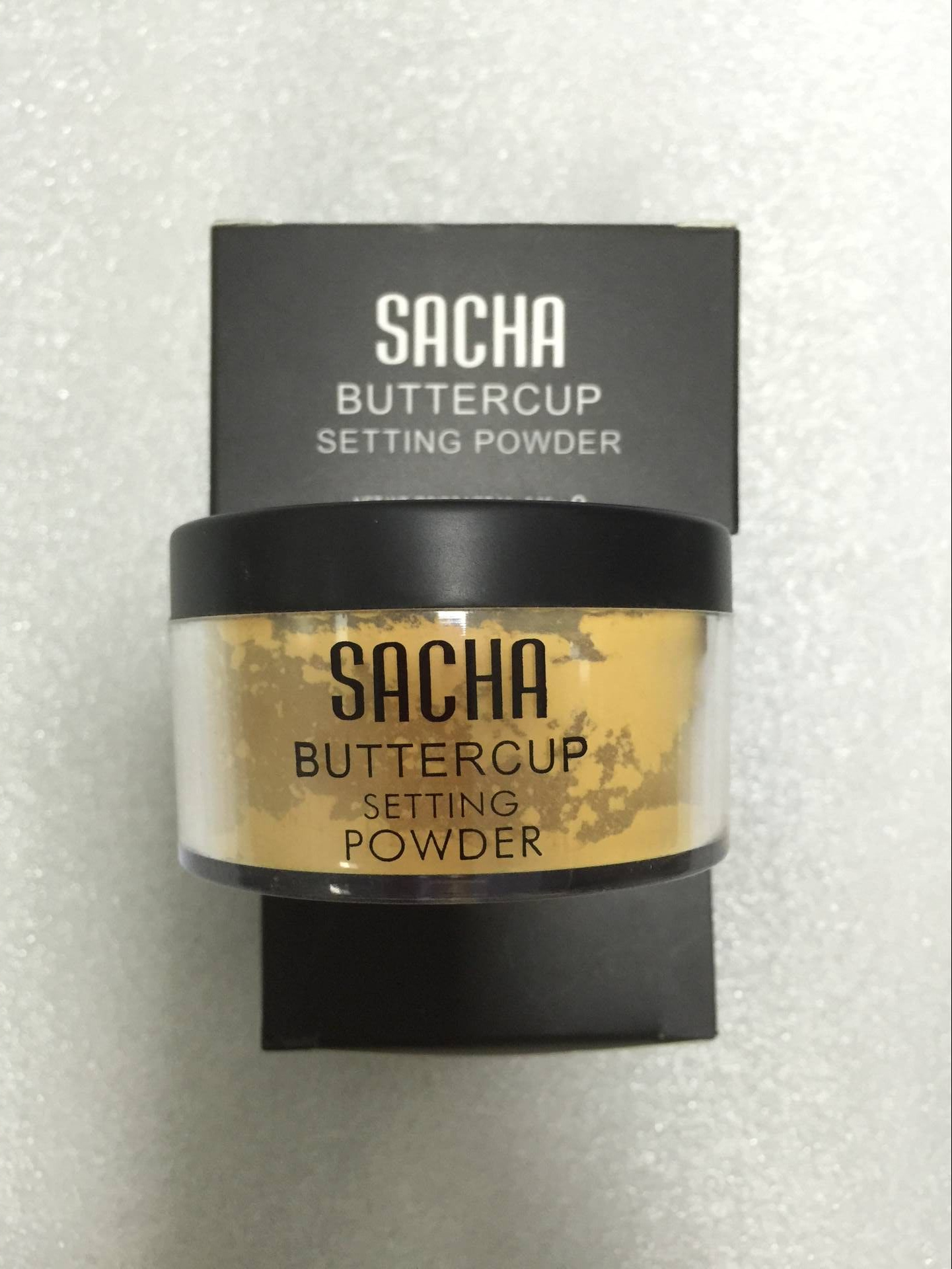 

In stock Hot Sale Sacha Buttercup setting powder makeup SACHA Face Powder loose powder DHL free shipping, Mixed color