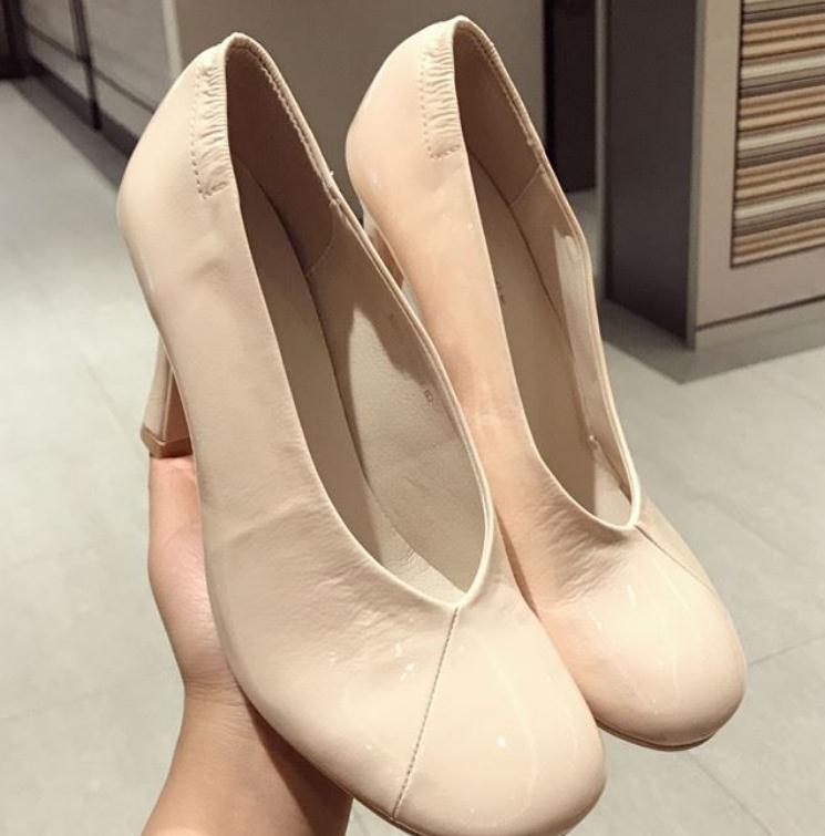 

2020 Women's shoes in Spring and Autumn with New style High heel Coarse heel Square head@3152, Grey