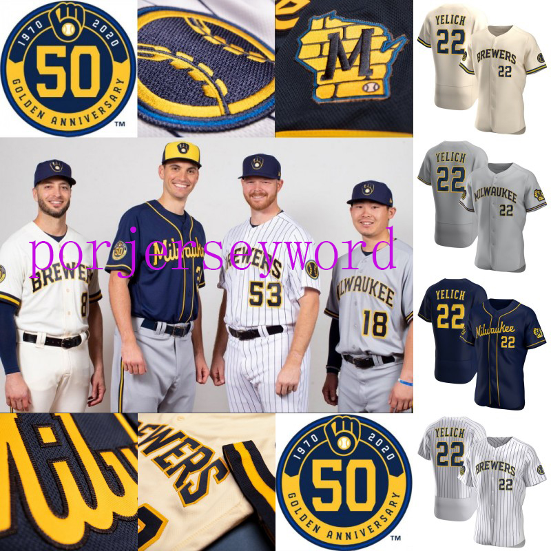 

Milwaukee Corbin Burnes Jersey Willy Adames Christian Yelich Lorenzo Cain Keston Hiura Josh Hader Freddy Peralta Jackie Bradley Jr. Rowdy Tellez Kolten Wong Jerseys, Womens cream (no patch) s-xxl