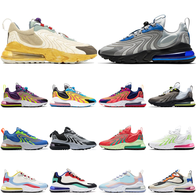 

New React Eng Running Shoes For Men Women Cactus Trails Royal Blue Gym Red Metallic Gold Mens Trainers Sports Sneakers size 36-45