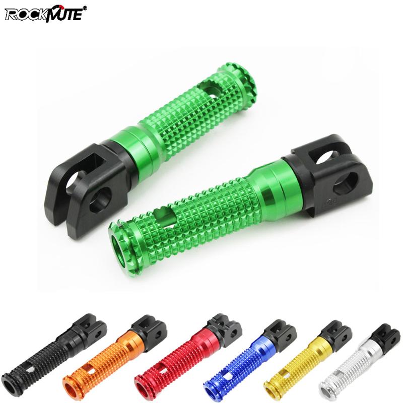 

CNC Rests Pedal For Z1000SX Z1000 Z750 Z750S ZR7 Zephyr X 400 ZRX-II Motorcycle Rider Front Foot Pegs Footrest Adapter