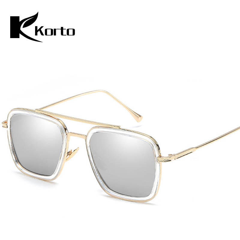 

Wholesale-Zonnebril Mannen Men Aviation Sunglasses Fashion Glasses Robert Downey sses Lunette De Soleil Homme