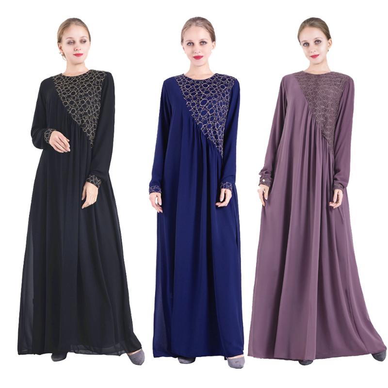 

Abaya Muslim Dress Robe Dubaï Turkey Islamic Clothing Caftan Marocain Kaftan Ramadan Dresses Abayas For Women Vestidos Sukienki
