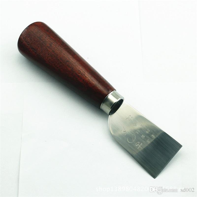 Adjustable Hand Cutting Cutter Blades Belt Edge Beveler Skiving Leather Tools E1