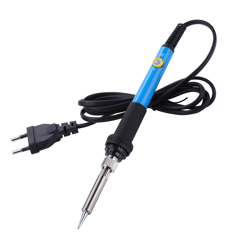 

220V 60W Adjustable Temperature Electric Soldering Iron Soldeerbout Solder Iron BGA Soldering Station Welding Tools EU Plug