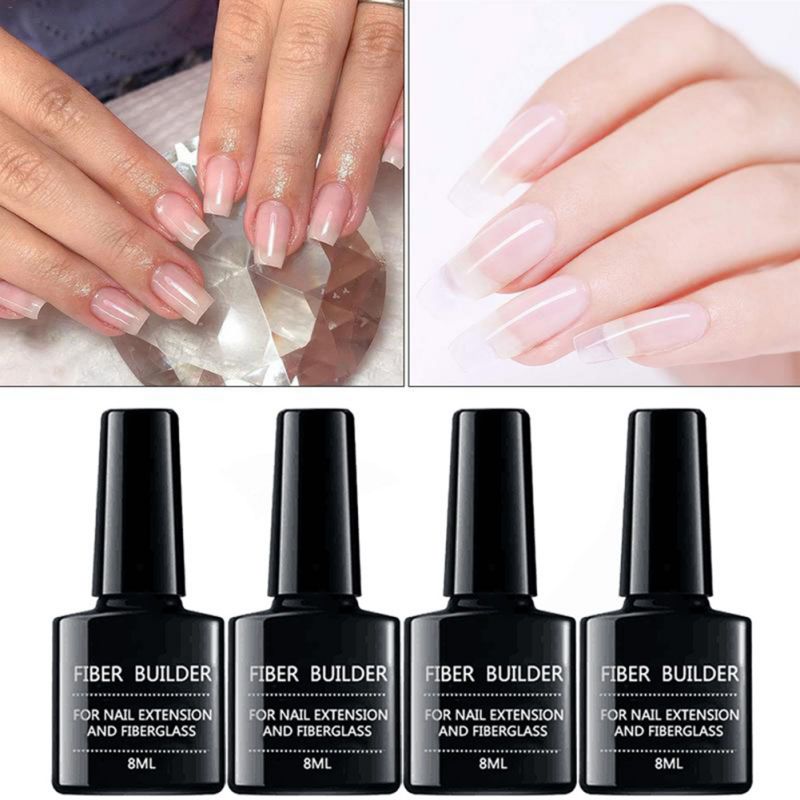 

Nail Lengthen Nail Gel Art Extension Fiberglass Fiber Paper Extension+8ml Fiberglass Gel-u W