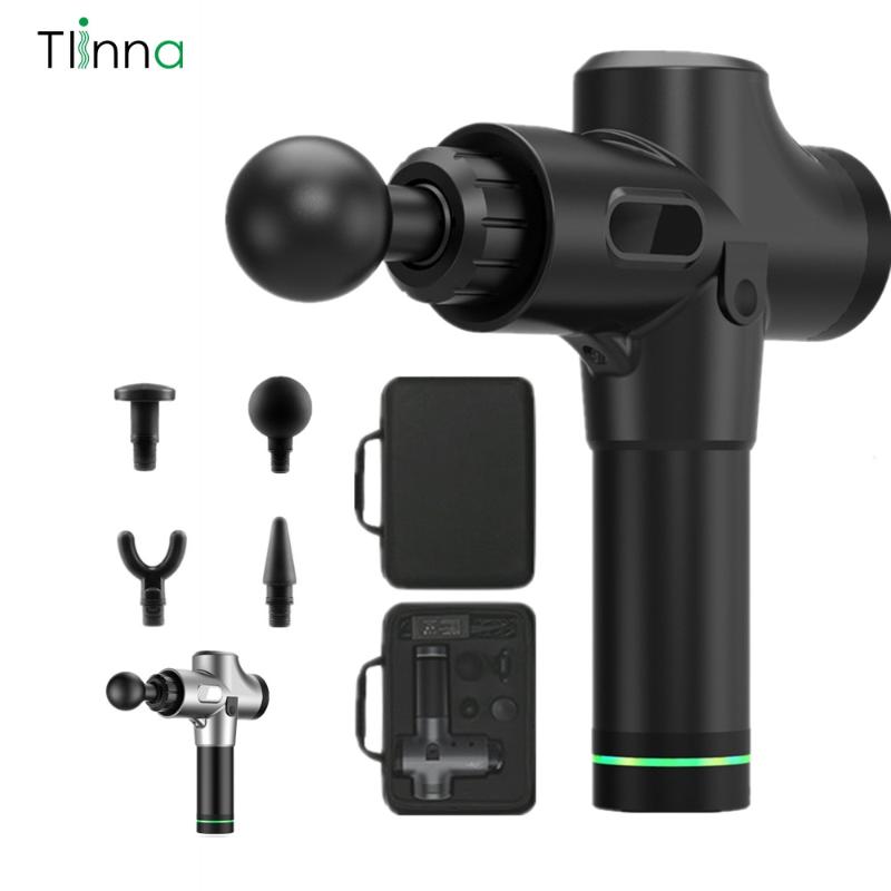 

Tlinna Massage Muscle Gun Massager Management After Training Exercising Body Relaxation Slimming Shaping Pain Relief