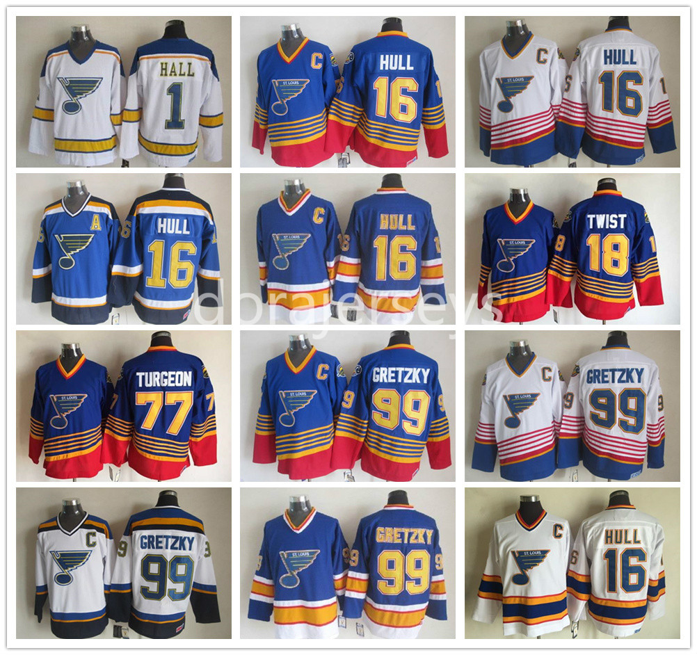 history of st louis blues jerseys