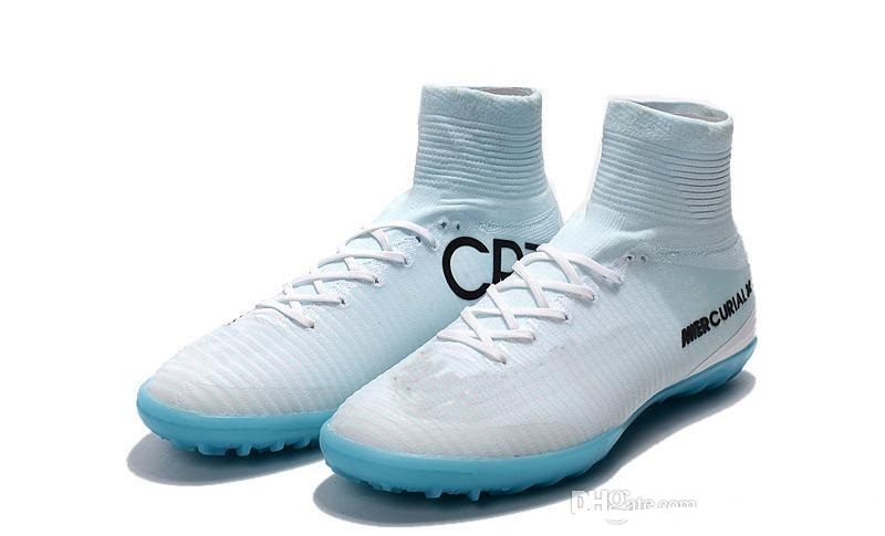 tacos nike mercurial 2019 blancos