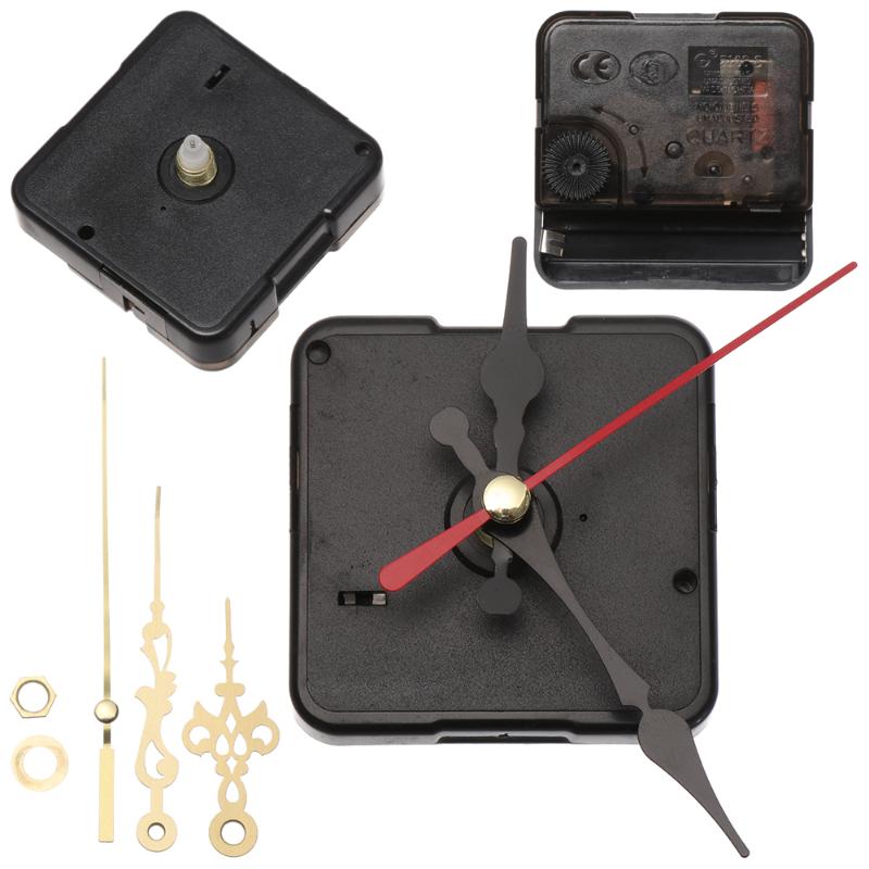 

1 Set Watch Clock Movement Quartz Clock Parts Silent Scanning Manual DIY Handicraft Bell Accessories Wall Repair Kits