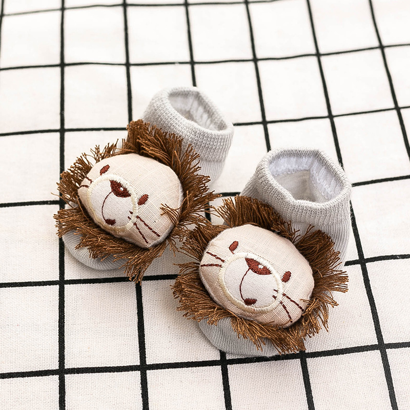 

1 Pairs Newborn Baby Socks Non-slip Cotton Infant Socks Children Kids Boys Girls 0-3 Years Toddler Girl Shoes Baby Stuff, Mmcy