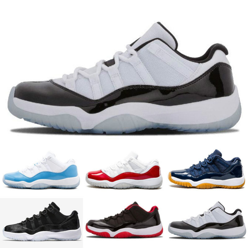 Concord 45 Platinum Tint 11 11s Cap and Gown Mens Women Retro Outdoor Shoes UNC Gym Red Gamma Blue Cheap Men Trainer