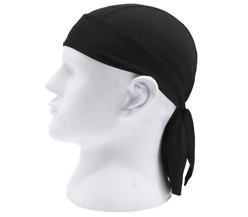 

Men Women Cycling Pirate Cap Ciclismo Cycle Bandana Bicycle Headscarf Headwear Outdoor Sports Hiking Running Scarf Fishing Hat, White