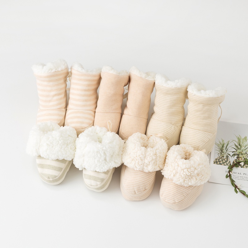 

Infant Baby Shoes Winter Warm Socks Thickening Cotton Shoes Covers Newborn Crib Bedding Soft Shoes Baby Boots