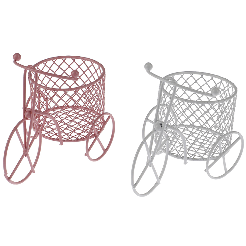

1PCS Wedding Sugar Cute Iron Tricycle Art Decoration Jewelry Container Storage Holder