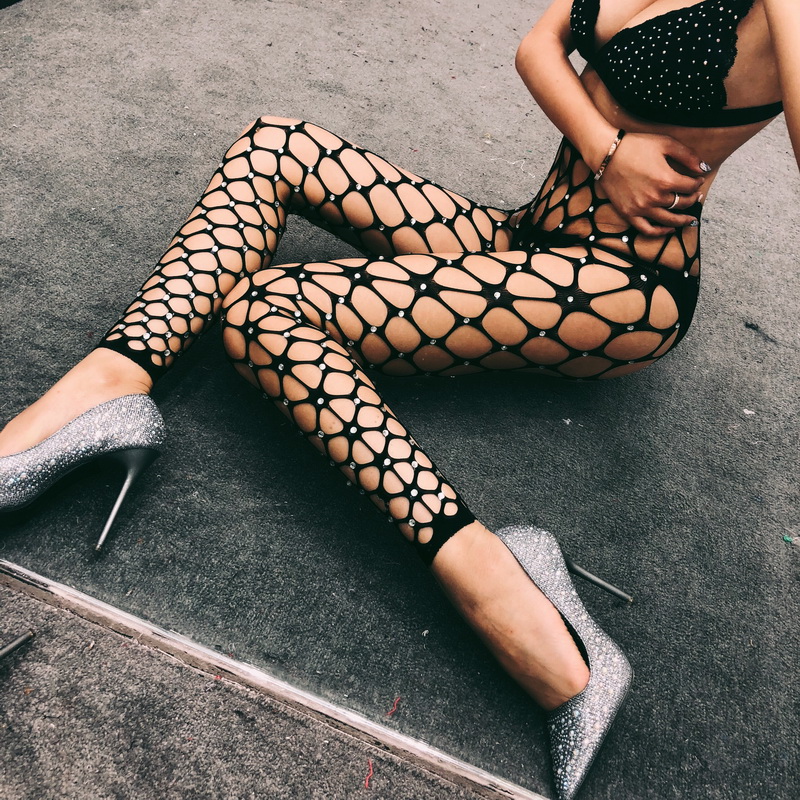 

Skritts Sexy Lace Stockings Women Lingerie Temptation Floral Thigh High Over The Knee Socks Nylon Fishnet Stockings Pantyhose, Black