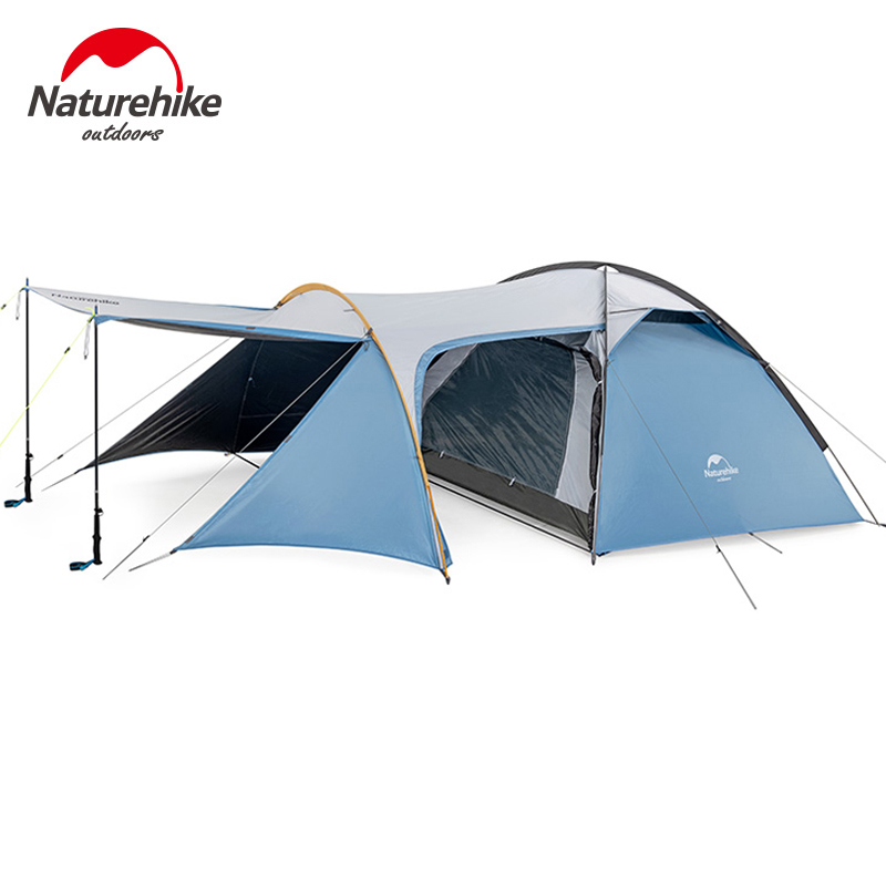 

Naturehike Knight 3 UPF50+ Large Space 3 Persons Tent for Travelling Camping