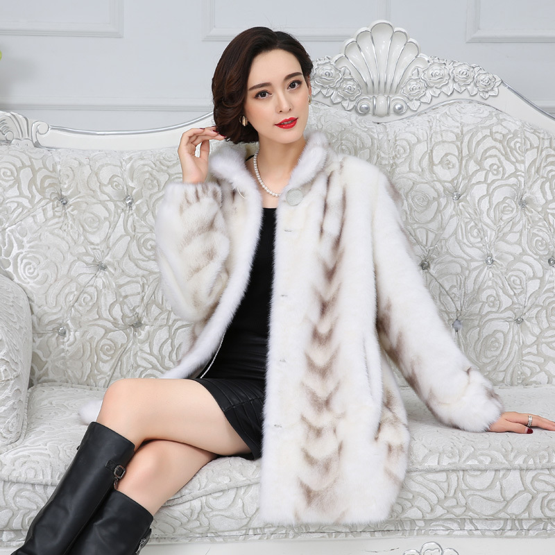 

Fur quality Real Mink Superior Coat 2020 Winter Women China Full Sleeve Thick Warm Long Genuine Natural Fur Coats Plus size 3xl, As show