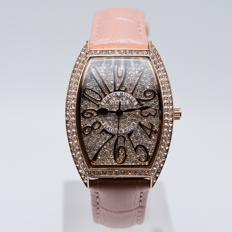 

Quartz Shipping Case Band Gifts Digital Women Gold Leather Women Watch Dropshipping Dress Wristwatch Watches Rhinestone Ladies Designer Khgm, Slivery;brown