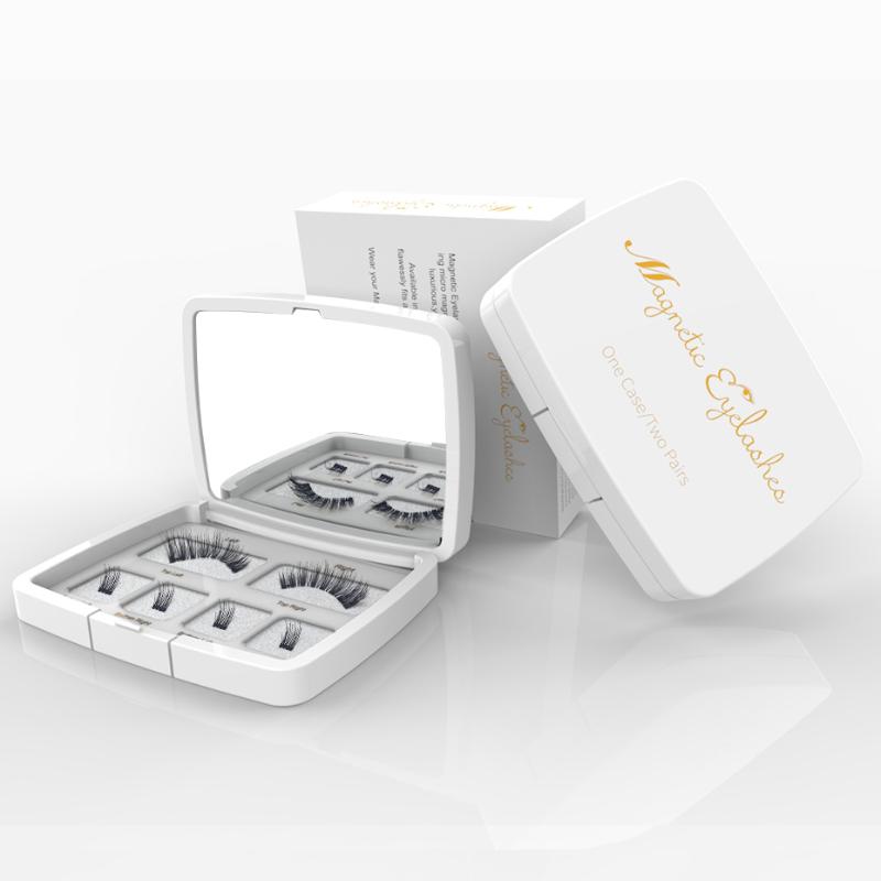 

2020 Make up lash magnetic eyelashes faux cils magnetique false eyelashes eyelash extension 3D natural with gift box