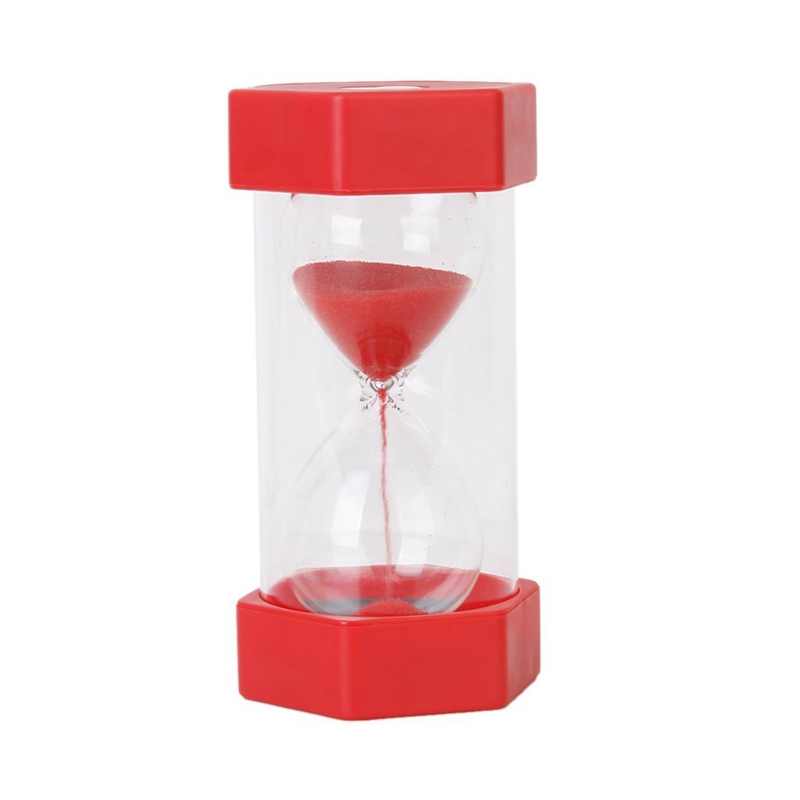 

Hourglass 1 Minutes Hourglass of safety and fashion - Red