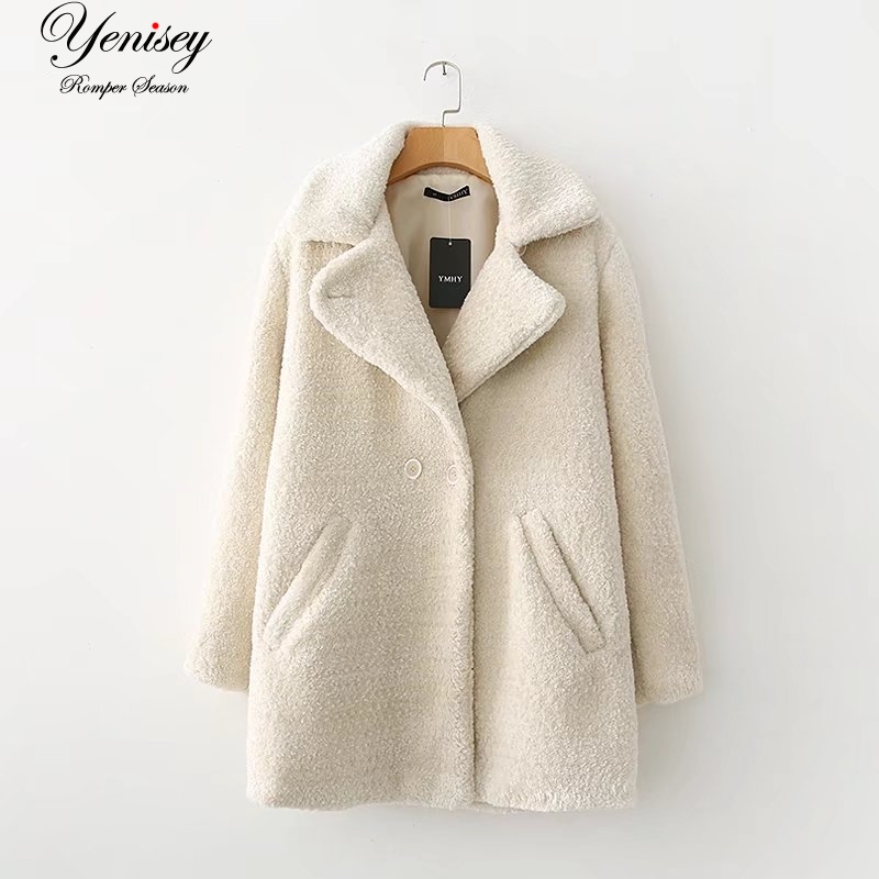 

XD100-866 Europe is the wind double breasted coat, White