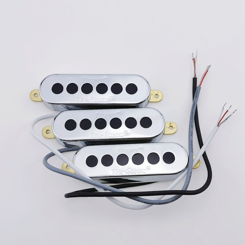 

Rare SSS Single coil Burns TRI-SONIC Ainico Pickups Burns Pickups Set