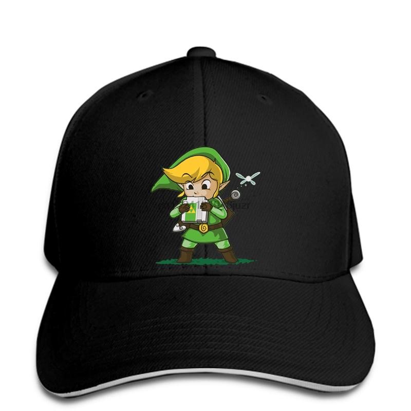 

hip hop Baseball caps Custom Printed hat Men Link Blowing in Cartridge Zelda women snapback, Color19