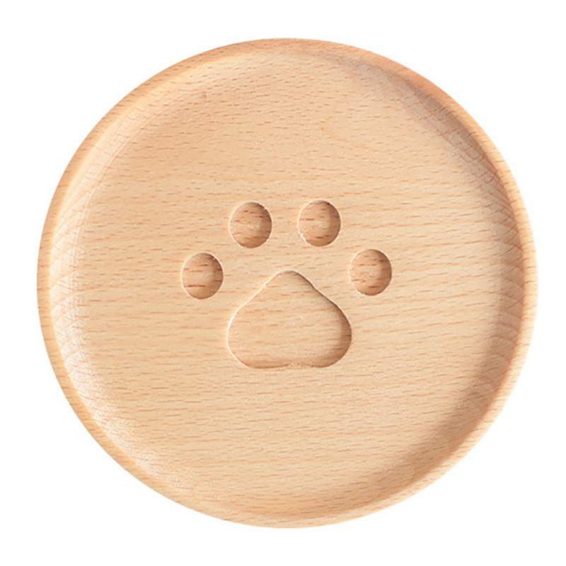 

Creative Wooden Solid Wood Insulation Mats Anti-Hot Table Decorative Pad Non-slip table mat Home Decor Stroage Tray .6