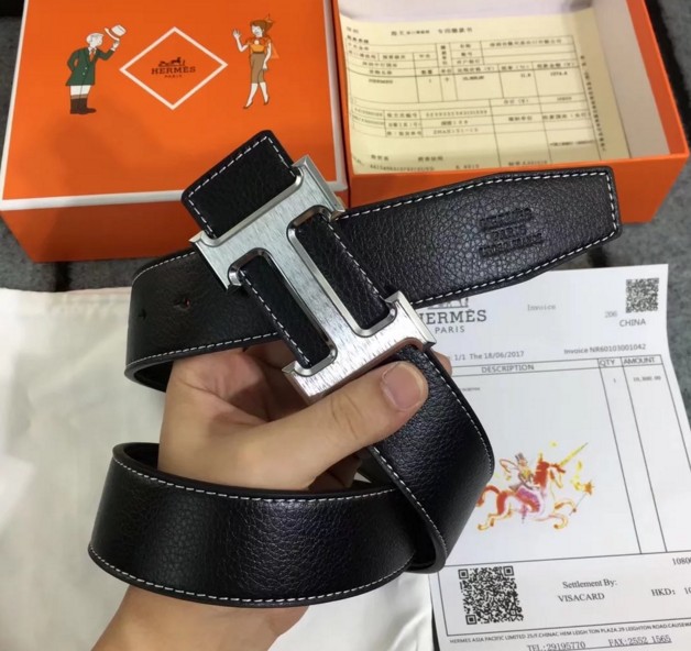 2020 new designer belts, men's Hermès buckle belts, fashionable ladies' belts, lovers belts wholesale free delivery. and box